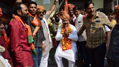 भाजपा दक्षिण मंडल के ग्रामीण क्षेत्रों में बापू का सघन जनसंपर्क