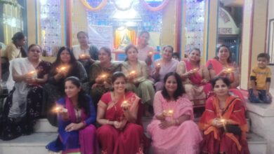 इन्टरनेशनल सिंधी समाज संगठन ने झूलेलाल भगवान को लगाया छप्पन भोग, दीपावली मिलन समारोह संपन्न