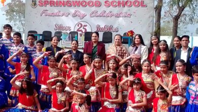 स्प्रिंगवुड स्कूल नीमच में मनाया गया स्थापना दिवस- Good News no.1