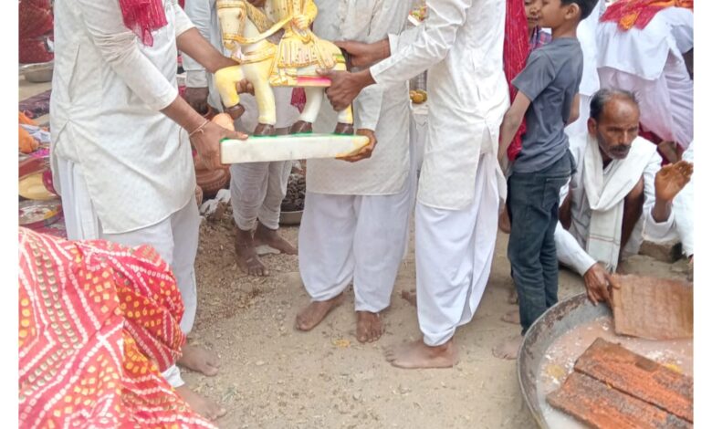 दूधलाई स्थित देवनारायण मंदिर पर कल होगा प्राण प्रतिष्ठा सहित कलश स्थापना  भंडारे का आयोजन