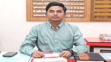 नीमच जिला पंचायत सीईओ अमन वैष्‍णव ने पदभार संभाला