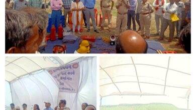 आपदा प्रबंधन को लेकर प्रशासन ने किया रामपुरा में मॉक ड्रिल का आयोजन