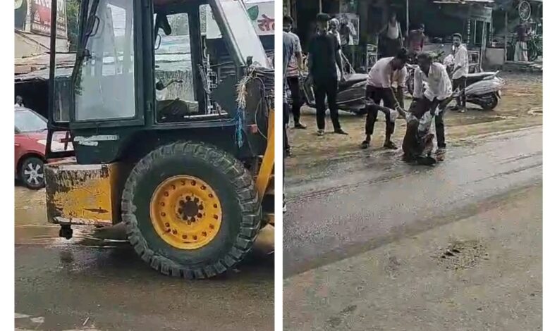 क्रेन की टक्कर से राहगीर का टूटा पेर: गंभीर अवस्था में जिला चिकित्सालय में किया रेफर क्रेन की टक्कर से राहगीर का टूटा पेर: गंभीर अवस्था में जिला चिकित्सालय में किया रेफर