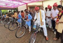 ग्राम पालसोड़ा के शासकीय उच्चतर माध्यमिक विद्यालय में सायकल वितरण आयोजन हुआ संपन्न, विद्यालय विद्या का मंदिर होता है जहां बच्चों के भविष्य का निर्माण होता है: विधायक परिहार