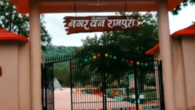 पर्यटकों को लुभा रहा नगर वन का आकर्षण:  नगर वन में कैंटीन सहित बच्चों के मनोरंजन को लेकर अनेकों सुविधाए