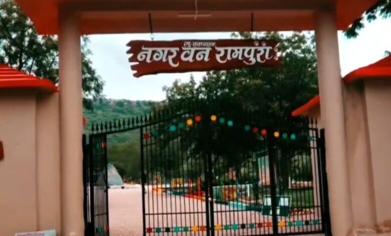 पर्यटकों को लुभा रहा नगर वन का आकर्षण: नगर वन में कैंटीन सहित बच्चों के मनोरंजन को लेकर अनेकों सुविधाए पर्यटकों को लुभा रहा नगर वन का आकर्षण: नगर वन में कैंटीन सहित बच्चों के मनोरंजन को लेकर अनेकों सुविधाए