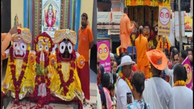 नीमच में निकली भव्य श्रीजगन्नाथ रथयात्रा, भक्तिमय माहौल में गूंजा हरिनाम संकीर्तन