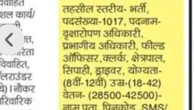 बेरोजगार युवा रहें सावधान: वन विभाग के नाम से निकाली जा रही है फर्जी भर्ती, युवा हो रहे हैं धोखाधड़ी का शिकार