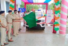 डायल 100 अब भूल जाओ पुलिस बुलाने के लिए 112 पर काल लगाओ नीमच जिला मुख्यालय से लांच हुई 112 डायल सेवा , पुजा अर्चना के बाद आइजी और एसपी ने दी हरी झंडी…*