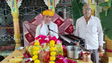 अरनोद: चकुन्डा में चल रही श्रीमद्भागवत कथा, बड़ी संख्या में भक्त सुन रहे कथा