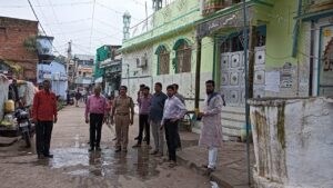 आगामी उत्सव को लेकर प्रशासन ने लिया यात्रा मार्ग का जायजा : विसर्जन स्थल पर सुरक्षा के पुख्ता इंतजाम को लेकर दिए दिशा निर्देश