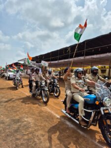 कार्यालय पुलिस अधीक्षक जिला नीमच, हर घर तिरंगा, हर घर स्वच्छता स्वतंत्रता का उत्सव, स्वतंत्रता के संग अभियान