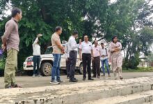 एसडीएम किरण आंजना पहुंची रामपुरा डूब प्रभावित गांवों में: आपात स्थिति सहित विसर्जन स्थल का लिया जायजा