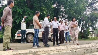 एसडीएम किरण आंजना पहुंची रामपुरा डूब प्रभावित गांवों में: आपात स्थिति सहित विसर्जन स्थल का लिया जायजा