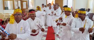 नवदुर्गा स्वरूपा ब्रह्माकुमारी तपस्वी बहनों को सम्मानित किया गया..