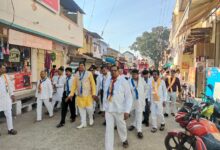 धूमधाम से निकली जैन समाज की रथ यात्रा