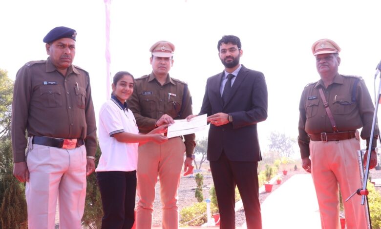 होमगार्ड लाईन में मनाया गया म.प्र.होमगार्ड एंव नागरिक सुरक्षा दिवस समारोह