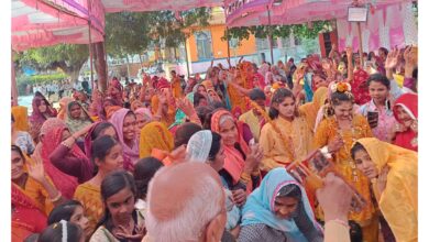 संधारा में श्री राम कथा की पूर्णाहुति