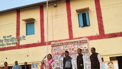 सरस्वती विधालय मे हर्षोल्लास से मनाया गया 26 जनवरी गणतंत्र दिवस कार्यक्रम