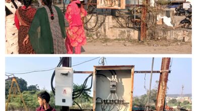 ब्रजधाम कोलोनी में खुले बिजली ट्रांसफार्मर से लोगों की जान को खतरा