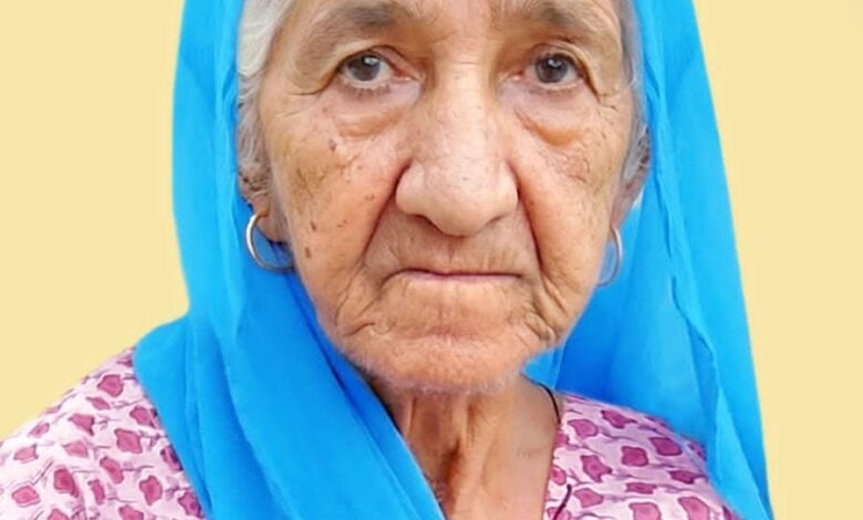 श्रीमती भुटानी का निधन