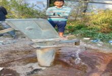 जल सुनवाई से नयागांव में तत्‍काल सुधारा हेण्‍डपम्‍प न.प.ने की हेण्‍ड पम्‍प की मरम्‍मत