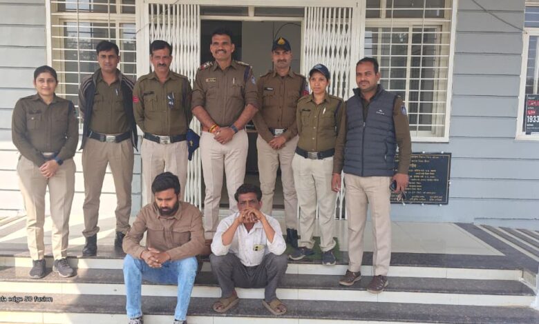 पुलिस थाना बघाना जिला नीमच को 2 स्थाई वारंटी को गिरफ्तार करने में मिली बडी सफलता”