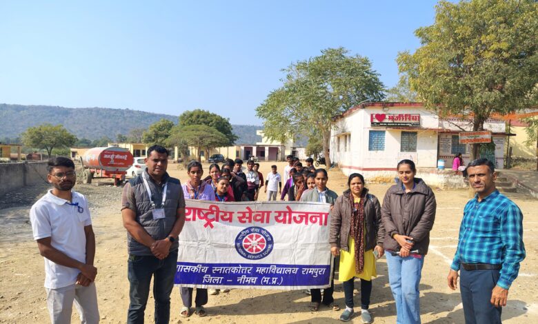 ग्राम मजीरिया में राष्ट्रीय सेवा योजना के स्वयंसेवकों ने चलाया स्वच्छता अभियान* ग्राम मजीरिया में राष्ट्रीय सेवा योजना के स्वयंसेवकों ने चलाया स्वच्छता अभियान*