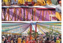 झांतला में धाकड़ समाज का दूसरा सामूहिक विवाह सम्मेलन, सम्पन्न । सम्मेलन में,82 जोड़े परिणय सूत्र में बंधे