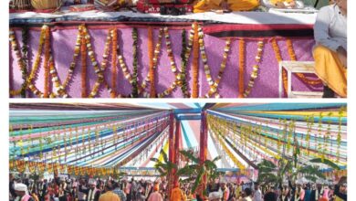 झांतला में धाकड़ समाज का दूसरा सामूहिक विवाह सम्मेलन, सम्पन्न । सम्मेलन में,82 जोड़े परिणय सूत्र में बंधे