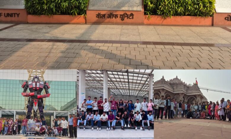 श्री एस आर ग्रुप ऑफ कॉलेज का “गुजरात डिस्कवरी 2026” शैक्षणिक भ्रमण सम्पन्न: आस्था, इतिहास और विज्ञान से समृद्ध हुआ छात्र अनुभव श्री एस आर ग्रुप ऑफ कॉलेज का “गुजरात डिस्कवरी 2026” शैक्षणिक भ्रमण सम्पन्न: आस्था, इतिहास और विज्ञान से समृद्ध हुआ छात्र अनुभव