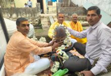 शिव धाम में शिव की स्थापना