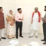  रेड क्रॉस परिसर में उन्नयन कार्यों का विधायक एवं कलेक्टर ने किया निरीक्षण