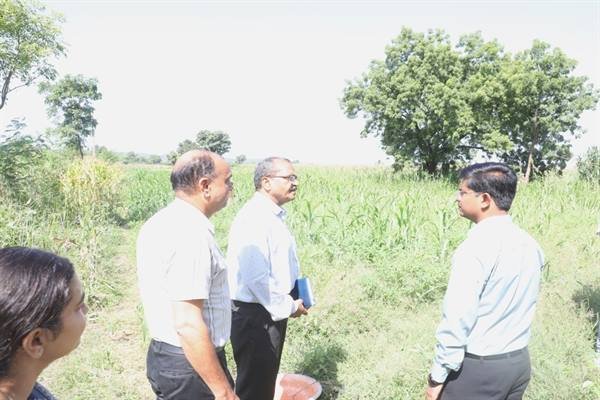 चारा विकास योजना के हितग्राही की डेयरी का सीईओ जिला पंचायत ने किया निरीक्षण