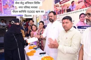 सेवा संकल्प अभियान के तहत नगरीय निकायों में ‘सेवा सेतु’ शिविर किए गए आयोजित