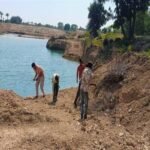 सेवा संकल्प अभियान के तहत अमृत सरोवरों पर चला विशेष स्वच्छता अभियान