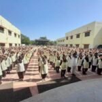 सेवा संकल्प अभियान के तहत विद्यार्थियों ने किया योग एवं ध्यान का अभ्यास