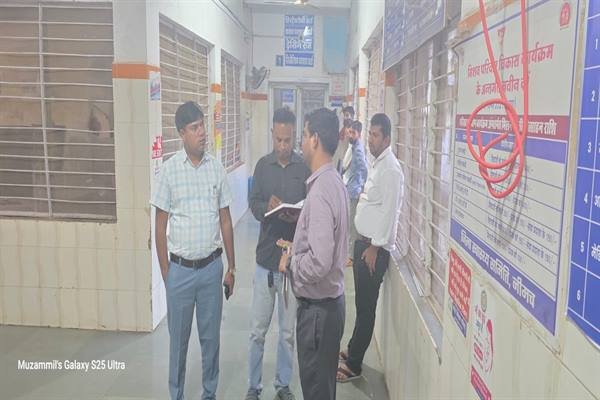 शासकीय चिकित्सालय की व्यवस्थाओं में सुधार के लिए आवश्यक निर्देश