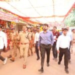 कलेक्टर एवं पुलिस अधीक्षक ने भादवामाता मेला परिसर का निरीक्षण कर व्यवस्थाओं का लिया जायजा