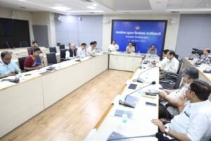 मुख्य निर्वाचन पदाधिकारी कार्यालय में राजनीतिक दलों की बैठक संपन्न