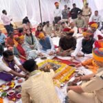 विजयादशमी पर पुलिस लाइन कनावटी में वैदिक मंत्रोच्चार के साथ संपन्न हुआ शस्त्र पूजन
