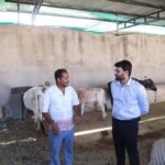 कलेक्टर ने मुख्यमंत्री जनविश्वास अभियान के तहत जवासा में कस्टम हायरिंग केंद्र का किया निरीक्षण