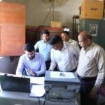 मुख्यमंत्री जन विश्वास अभियान के तहतकलेक्टर ने सहकारी संस्था सावन में खाद स्टॉक का किया निरीक्षण
