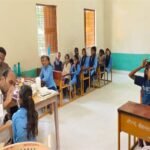 माध्यमिक विद्यालय बर्डिया जागीर में आयुर्वेदिक चिकित्सा शिविर संपन्न