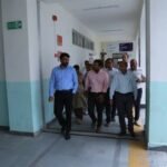 कलेक्टर ने सांदीपनि विद्यालय पहुंचकर कार्यों की प्रगति एवं गुणवत्ता का लिया जायजा