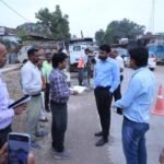 कलेक्टर ने निर्माणाधीन नीमच-सिंगोली मार्ग का किया निरीक्षण