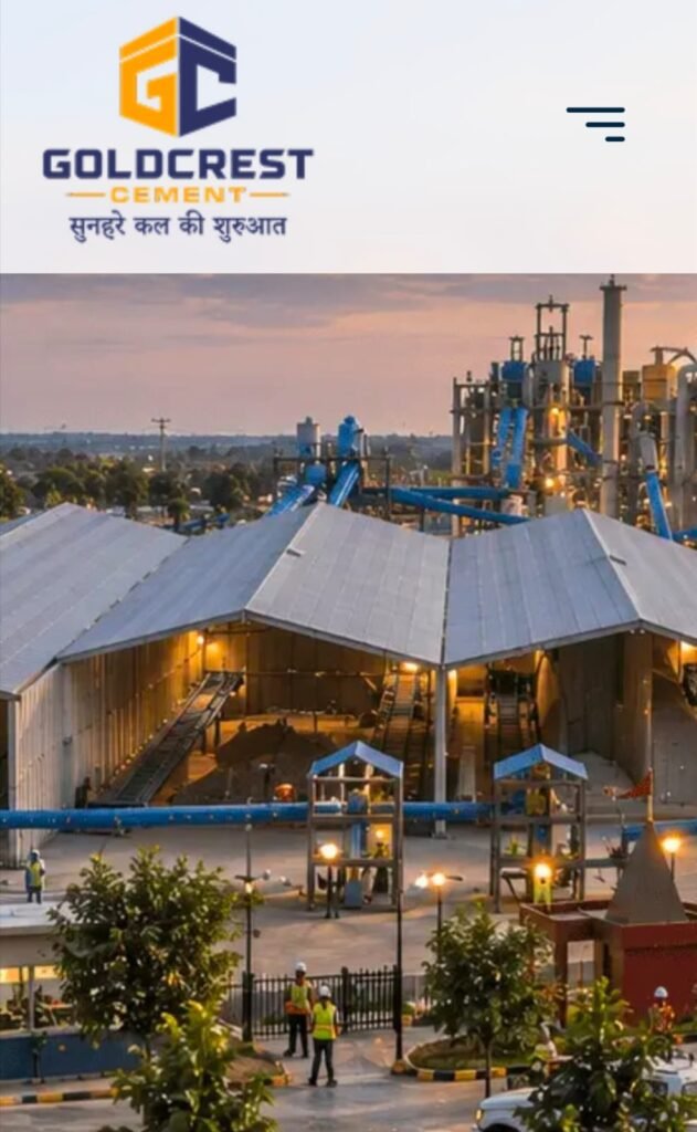 गोल्ड क्रेस्ट सीमेंट ने अपनी आधिकारिक वेबसाइट का शुभारंभ किया