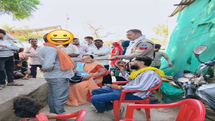 बारात रवाना होने से पहले पहुंची प्रशासन की टीम: