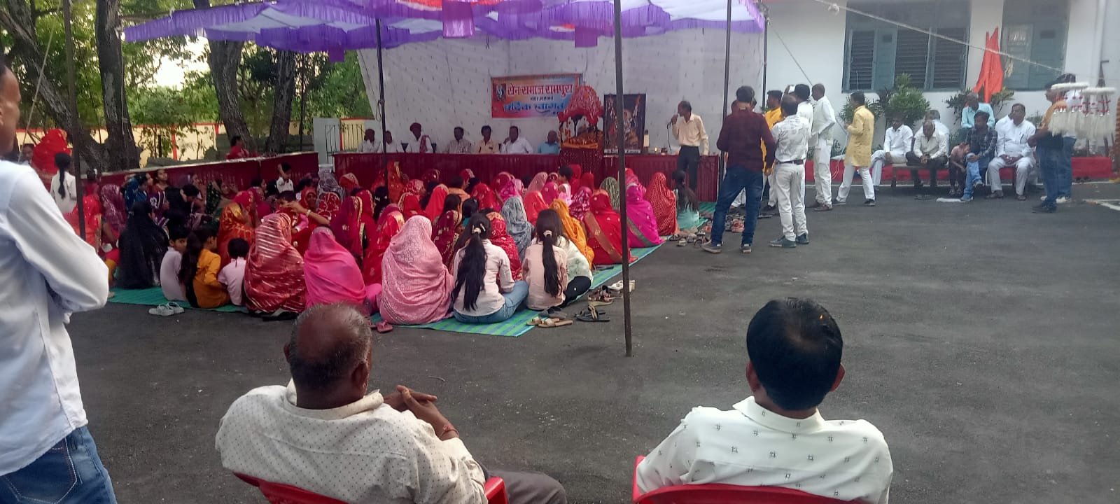 रामपुरा में सेन समाज ने मनाया सेन जी महाराज का जन्मोत्सव, निकली भव्य कलश यात्रा व चल समारोह