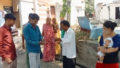  जादुगर ढोंढूराम ने नुक्कड नाटक के माध्यम से दिया मतदाता जागरूकता का संदेश